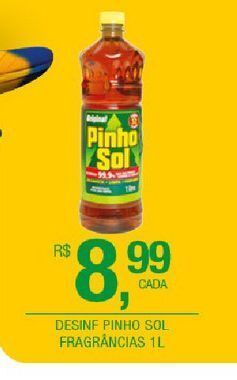 DB Supermercados Desinfetante pinho sol 1l oferta