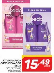 GBarbosa Kit shampoo+ condicionador seda oferta