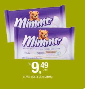 Lenços umedecidos mimmo