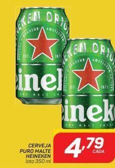 GBarbosa Cerveja puro malte heineken 350ml oferta