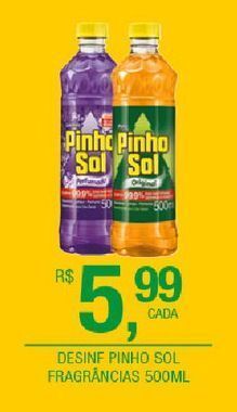 DB Supermercados Desinfetante pinho sol 500ml oferta