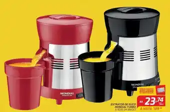GBarbosa Extrator de suco mondial turbo oferta