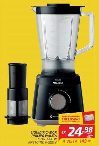 Liquidificador philips walita