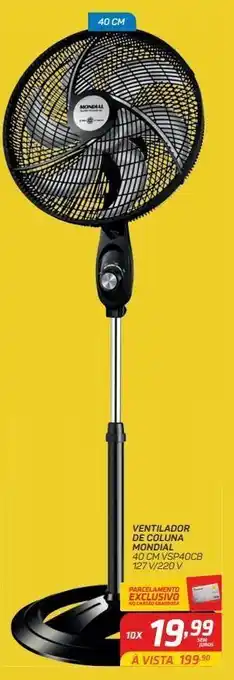GBarbosa Ventilador coluna mondial oferta