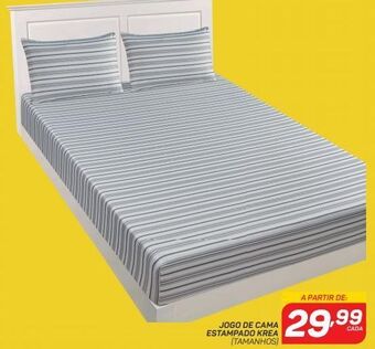 GBarbosa Jogo de cama estampado krea oferta