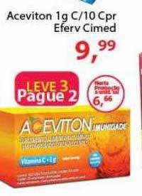 Chama Supermercados Aceviton 1g c-10 cpr eferv cimed oferta