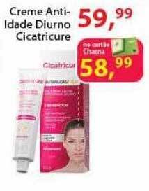 Chama Supermercados Creme anti-idade diurno cicatricure oferta