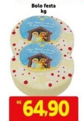 Extra Supermercado Bolo Festa 1kg oferta