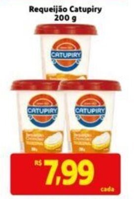 Extra Supermercado Requeijão Catupiry 200g oferta