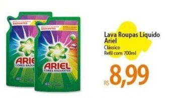 Atacadão Lava roupas Líquido Ariel 700ml oferta