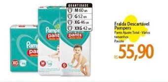 Atacadão Fralda Descartável Pampers oferta