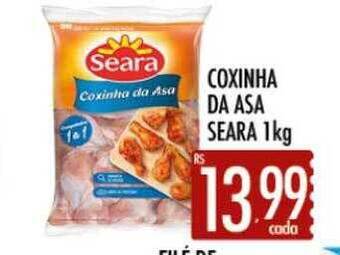 Supermercados Avenida Coxinha da asa seara oferta