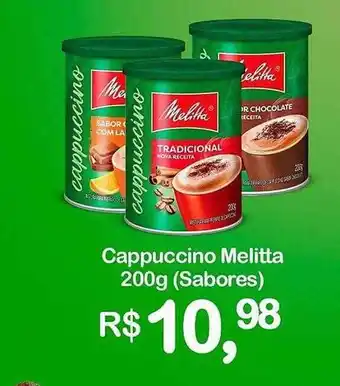 Nagumo Cappuccino melitta sabores oferta