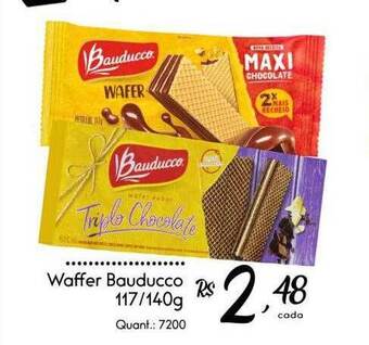 Giassi Supermercados Waffer bauducco oferta