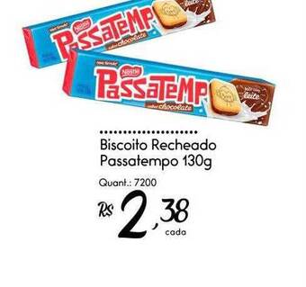 Giassi Supermercados Biscoito recheado passatempo oferta
