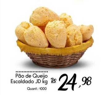 Giassi Supermercados Pão de queijo escaldado jd kg oferta