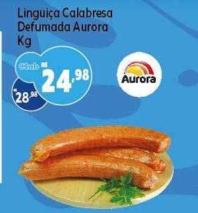 GoodBom Linguiça calabresa defumada aurora kg oferta