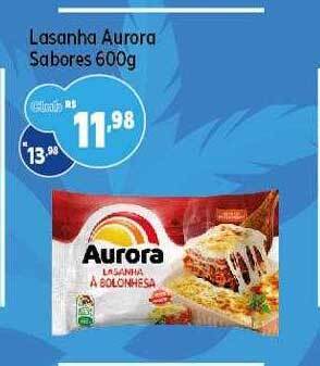 GoodBom Lasanha aurora sabores oferta
