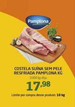 Cooper Costela suína sem pele resfriada pamplona kg oferta