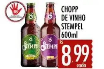 Supermercados Avenida Chopp de vinho stempel oferta