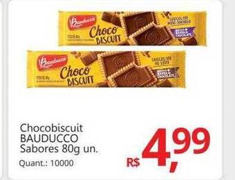 Supermercados Koch Chocobiscuit bauducco sabores oferta