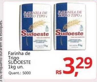 Supermercados Koch Farinha de trigo sudoeste oferta