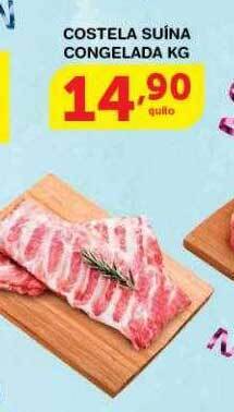 Roldão Costela suína congelada kg oferta