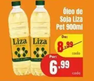 Barbosa Supermercados Óleo de Soja Liza pet 900ml oferta