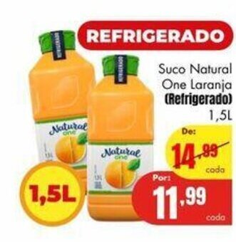 Barbosa Supermercados Suco Natural One Laranja 1.5L oferta