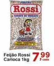 Rossi Supermercado Feijão Rossi Carioca 1kg oferta