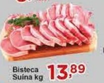 Rossi Supermercado Bisteca Suína 1kg oferta
