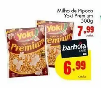 Barbosa Supermercados Milho de Pipoca Yoki Premium 500g oferta
