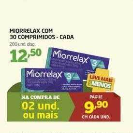 Cooper Miorrelax com 30 comprimidos cada oferta