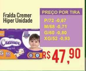 Mart Minas Fralda cremer hiper unidade oferta