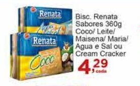 Rossi Supermercado Bisc. Renata Sabores 360g oferta