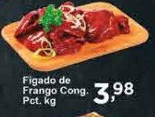 Rossi Supermercado Figado de Frango Cong. pct 1kg oferta