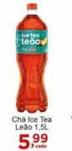 Rossi Supermercado Chá Ice Tea Leão 1.5L oferta