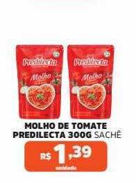Supermercados Correia Molho de tomate predilecta oferta