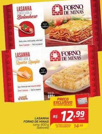 GBarbosa Lasanha forno de minas oferta