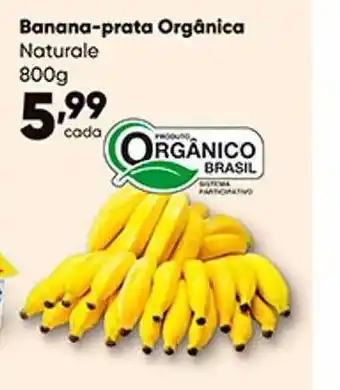 Zaffari Banana-prata orgânica naturale oferta