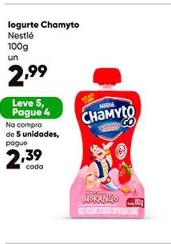Zaffari Iogurte chamyto nestlé oferta