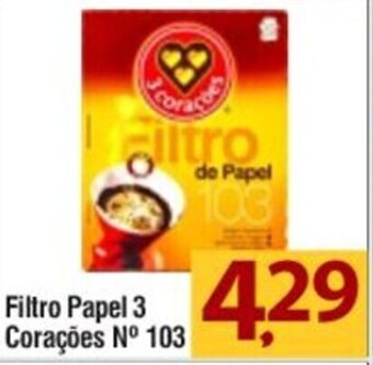 O Boticário Filtro Papel 3 Corações N 103 oferta