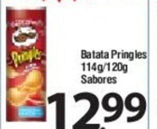 Batata Pringles 114g/120g sabores