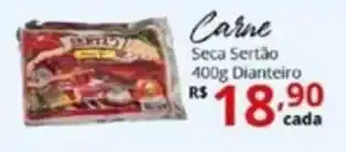 Carne Seca Sertão 400g Dianteiro