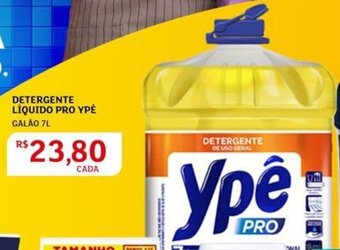 Assaí Atacadista Detergente líquido Pro Ypê 7L oferta