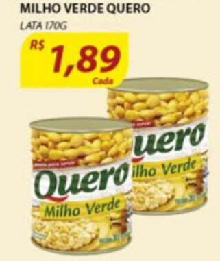 Assaí Atacadista Milho Verde Quero 170g oferta