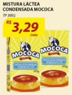 Assaí Atacadista Mistura lactea Condensada Mococa 395g oferta
