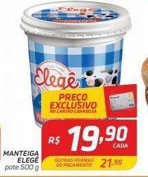 GBarbosa Manteiga elegê pote 500 g oferta