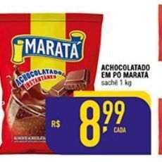 Mercantil Rodrigues Achocolatado em pó maratá sachê 1 kg oferta