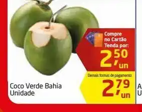 Tenda Atacado Coco verde bahia unidade oferta